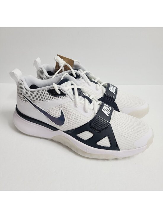 NEW Nike Air Zoom Diamond Elite Turf Baseball Shoes FN7226-100 Size 11 White main image 7